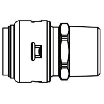 SharkBite™ SharkBite Max™ UR134 Male Adapter, 3/4 in, MNPT, Adapter, 3/4 in, MNPT, Material Construction: DZR Brass