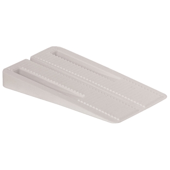 Sioux Chief WedgeIt™ 460-20 Closet Wedge, PVC, 1/4 in Width, 1-5/8 in Depth, White, Wedge Function Type