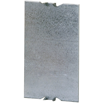 Sioux Chief 530-1635 Self-Nailing Stud Guard, 5 in Length, 3 in Width, Steel, Material Gauge: 16 ga, Rectangular Shape