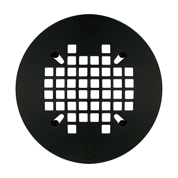 Sioux Chief 827-2SMRPK1 Round Snap-in Replacement Strainer, Bronze, Matte Black, 4-1/4 in Diameter