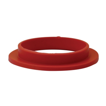 Sioux Chief 991-6S Flanged Tailpiece Washer, For Pipe Size: 1-1/2 in, TPV Washer, Red