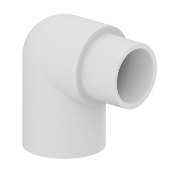 Tigre 409-007 90 deg Street Elbow, Elbow Fitting, SCH 40, 3/4 in Connection Size 1, Connection Type 1: Spigot, PVC