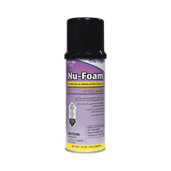 Nu-Calgon 4293-04 Nu-Foam Expanding And Insulating Sealant, Amber, Light Petroleum, 12 Oz, Can