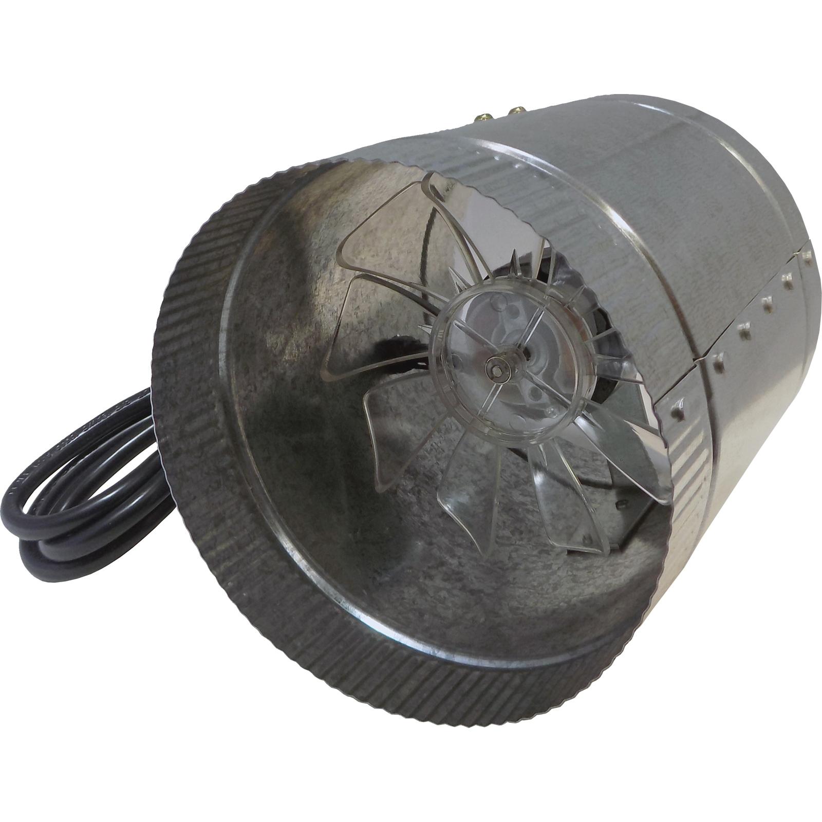 BRAMEC® Duct Booster Fan, 13035, 120V, 0.43A, 35W, 300cfm, 650cfm