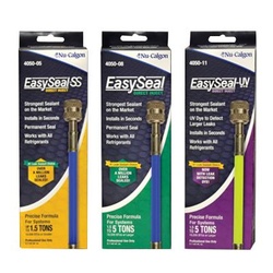 Nu-Calgon 4050-11 Easyseal Refrigerant Leak Sealant, Liquid, Clear Yellow, Amine