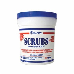Nu-Calgon 4366-87 Scrubs-In-A-Bucket Hand Cleaning Towel, Citrus