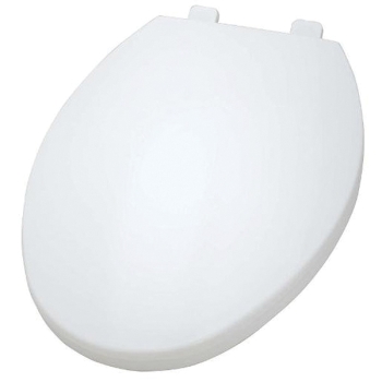 WOLVERINE BRASS® 39710 Toilet Seat, Elongated Bowl Shape, Yes, Seat Function Type
