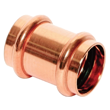 WOLVERINE BRASS® 450-584P Repair Coupling, Coupling Fitting, 3/4 in Connection Size 1, Connection Type 1: Press