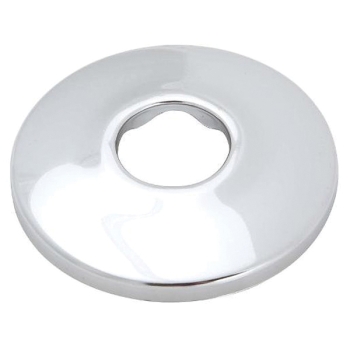 WOLVERINE BRASS® 53957 Shallow Flange, 1/2 in Inside Diameter, 2-1/2 in Outside Diameter, Steel, Chrome-Plated
