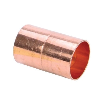 WOLVERINE BRASS® ProSeries 55333X Coupling With Stop, 1/2 in Connection Size 1, Connection Type 1: C, Coupling Fitting