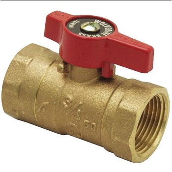 WOLVERINE BRASS® 56076 Ball Valve With Lever Handle, Ball Valve, 1 in Nominal, 1 in Connection Size 1, Brass Body