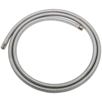 WOLVERINE BRASS® Finale Ultimate 57643US Flexible Dishwasher Connector, 6 ft Length, 3/8 in Connection Size 1