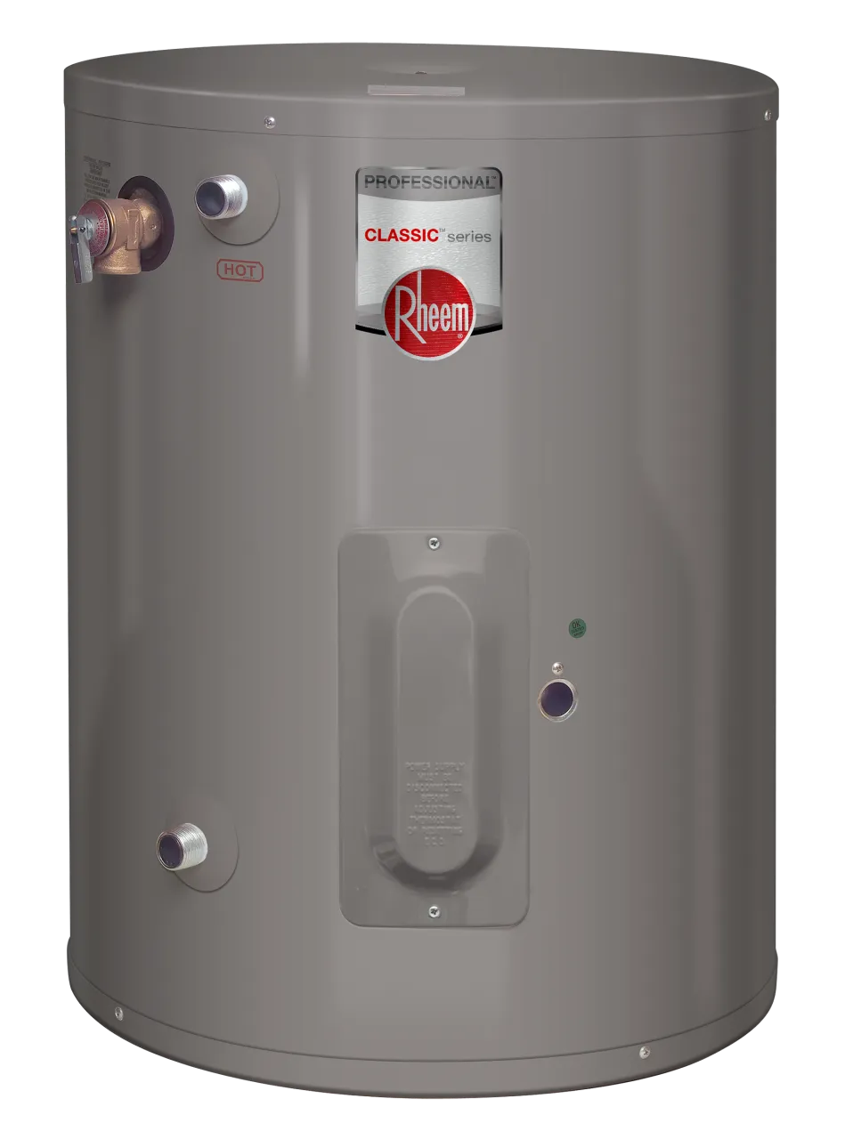 Rheem® PROE6-1-RHPOU Professional Classic 6 gal Electric Water Heater - 2 kW, 120V, 15.25 in H