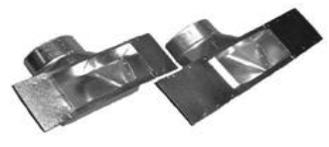 Barrington® 705148 640PL Series 8 in Ceiling Boot - 25 x 90 Degrees