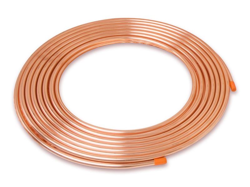 Linesets, Inc DA06050 Streamline 3/8 in Dehydrated Copper Tubing - 50 ft L
