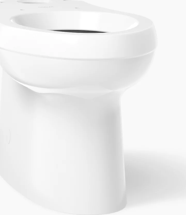 Kohler® K-5309-0 Cimarron Elongated Toilet Bowl - White, Floor Mount