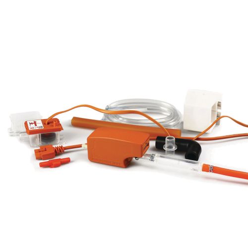 RectorSeal® 83909 Aspen Mini Orange 100V / 250V Condensate Pump - 33 ft Lift, 1 Inlets, 104 F