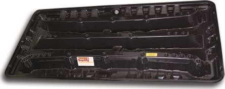 RectorSeal® 96208 Goliath Plastic Secondary Drain Pan - 62 x 30 x 3.8 in