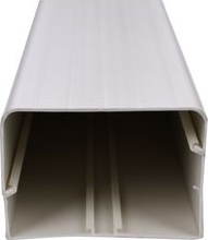 DiversiTech® 230-D4A SpeediChannel Line Set Cover Length - 4 in ID, 78 in L, Natural, Snap-On, PVC
