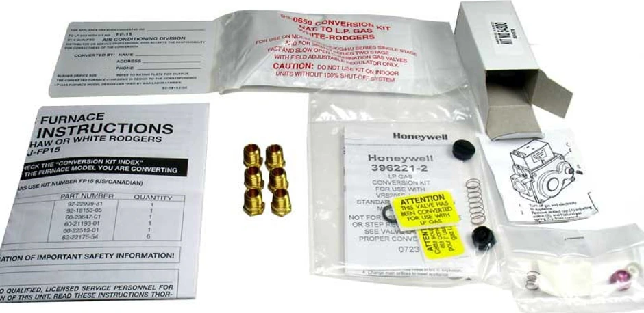 Rheem® FP-15 ProTech LP Conversion Kit - 25,000 BTU/h, For Models Incl R801P-ZSB / RGPJ / RGPN