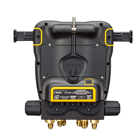 Fieldpiece SM482V SMAN Series 4-Port Wireless Manifold - w/ 3/8" Vacuum Port