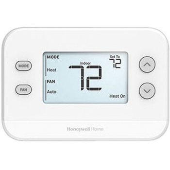 resideo TH1110U4000/U Non-Programmable Thermostat, 20-30 V, 1H/1C Stages, Yes Humidity Control, AA Battery, 0.05 A