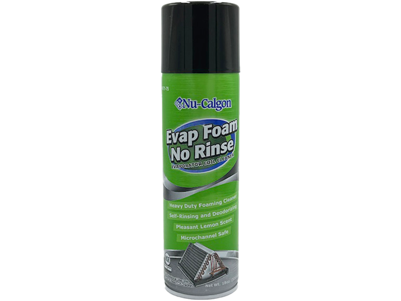 Nu-Calgon 4171-75 Evap Foam No Rinse Coil Cleaner - 18 oz, Aerosol