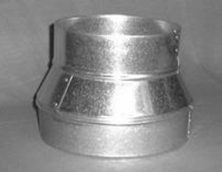 Barrington® 703082 20 Series 14 x 12 in Reducer - Galvanized Steel