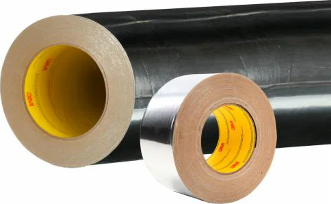 3M™ 3520CW-3 Venture Tape 3 in Foil Tape - 50 ft L, Aluminum Foil, Silver / Metallic