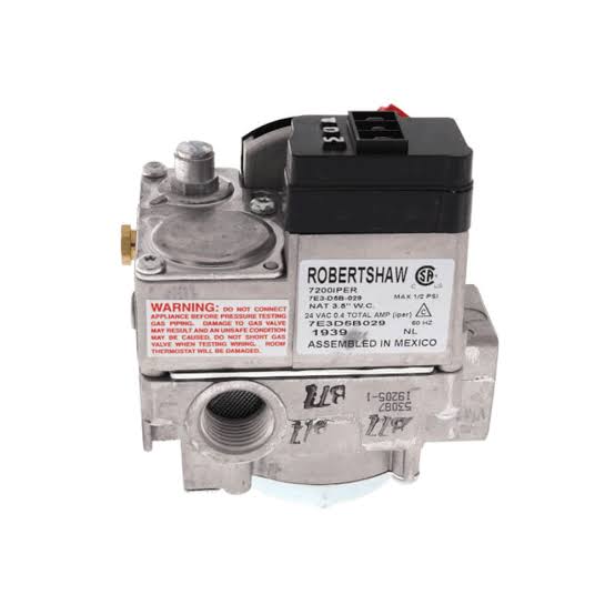 Uniline 720-079 Robertshaw Universal Gas Valve Electronic Ignition NAT/LP 1/2" Inlet - 3/4" Outlet