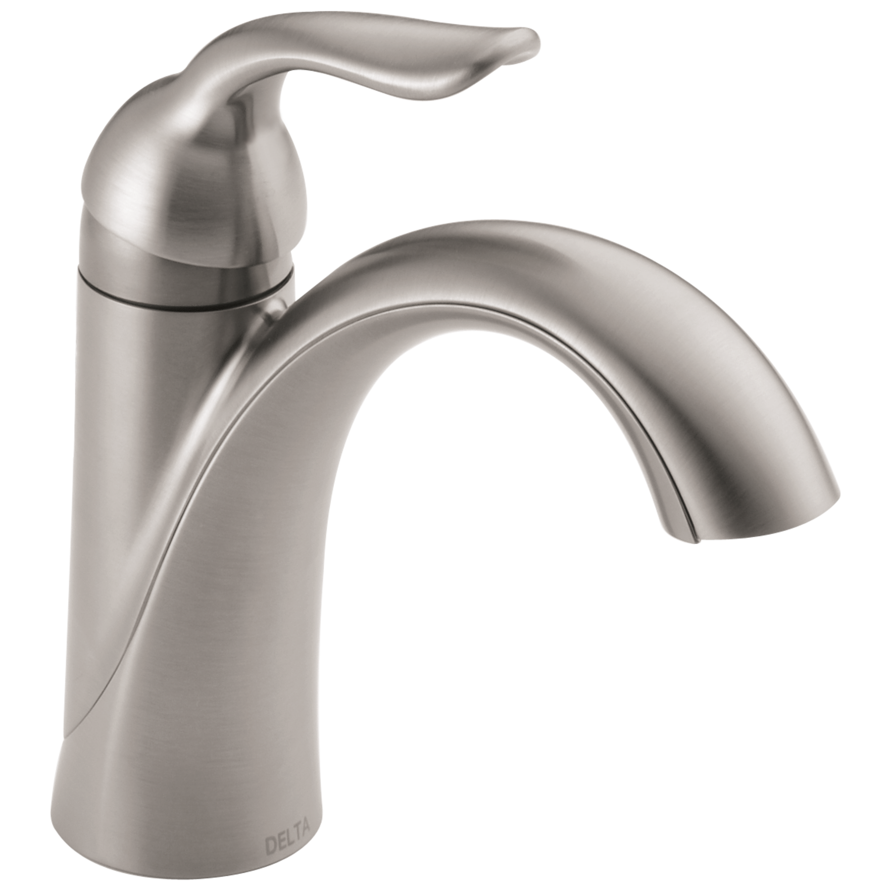 delta® 538-SSMPU-DST Lahara 1-Handle Centerset Bathroom Faucet - Stainless, 1 / 3 Hole, 1.2 GPM