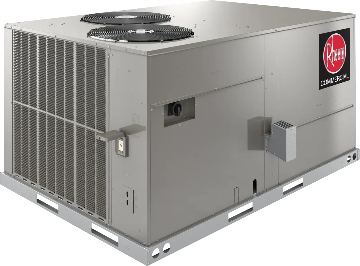 Rheem® RGEDYB120ACF152AAAA0 10.0 Ton R-454B 114,000 BTU/h Cooling Packaged Gas & Electric Unit