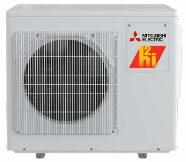Mitsubishi Electric Trane® MXZ-2D20NLHZ MXZ-2D Series 1.67 Ton Inverter Ductless Mini-Split Heat Pump - R-454B, 2 Zones, 208/230V, 1 ph, 19.3 SEER2, 10.0 HSPF2