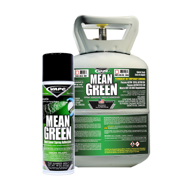 Rheem® MG-LC Mean Green 2.0 Spray Adhesive - Solvent-Based, 40 lbs