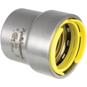 Apollo® PWR7482475 Cap, Cap Fitting, Connection Size 1: 1/2 in, Connection Type 1: Press, Steel