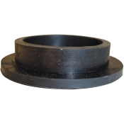 BRAXTON HARRIS RSW112 Closet Spud Washer, Rubber, 1-1/2 in Outside Diameter, For Use With: Brass Closet Spuds