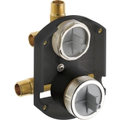 BRIZO® MultiChoice® R75000 Universal Integrated Shower Diverter Rough Valve, 1/2 in Inlet Connection, Brass Body