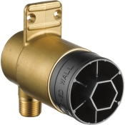 BRIZO® HydraChoice Max® R84100 Rough Valve Body, 1/2 in Inlet Connection, 1/2 in Outlet Connection, Brass Body