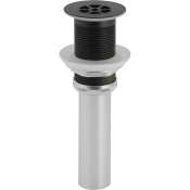 BRIZO® RP72411BL Grid Strainer, Matte Black, 2-3/8 in Outside Diameter, 6-13/16 in Height, Strainer Function Type