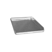 Barrington® 707329 Duct End Cap, Rectangular Duct, For Duct Size: 20 x 10 in, Sheet Metal, Galvanized