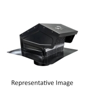 Builder's Best® 012634 Roof Vent, For Duct Size: 6 to 8 in, 7 in Height, 15.675 in Width, 16 in Depth, Steel