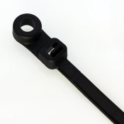 CAMBRIDGE™ CTM11-50C0 Cable Tie, 11 in L, Nylon, 3 in Max Bundle Dia, 50 lb Tensile Strength, UV Resistant: Yes, Black