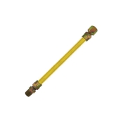 CAMBRIDGE™ C-GCY-121212MF-12 Gas Connector, 12 in Length, 1/2 in Connection Size 1, Connection Type 1: Male, 102000 Btu