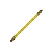 CAMBRIDGE™ C-GCY-581212MM-18 Gas Connector, 18 in Length, 1/2 in Connection Size 1, Connection Type 1: Male, 164200 Btu