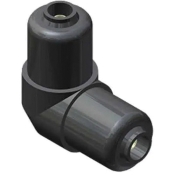 Continental Industries 3259-51-1014-00 90 deg Elbow, 1 in Nominal Pipe, Polyethylene, 1 in, IPS, 3/4 in, IPS, SDR 11