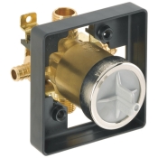DELTA® MultiChoice® R10000-PX Universal Tub/Shower Rough-in With UN Outlet, Wall Installation / Mounting, Brass