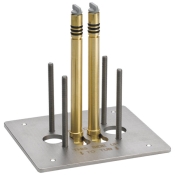 DELTA® R4700-FL Tub Filler Rough-in, Floor Installation / Mounting, 1/2 in Inlet Connection, Sweat Inlet Connection