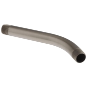 DELTA® RP40593SS Shower Arm, Wall Installation/Mounting, 7 in L, 1/2 in, IPS, Brass, Stainless, 2-31/32 in H, Arm