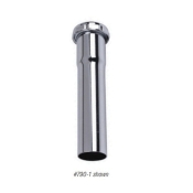 Dearborn® 790-1 Extension Tube, For Pipe Size: 1-1/4 in, 6 in Length, Brass, Chrome-Plated