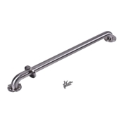 Dearborn® DB8930 Grab Bar With Concealed Flange, 30 in L, Stainless Steel, Satin, 1-1/2 in Dia